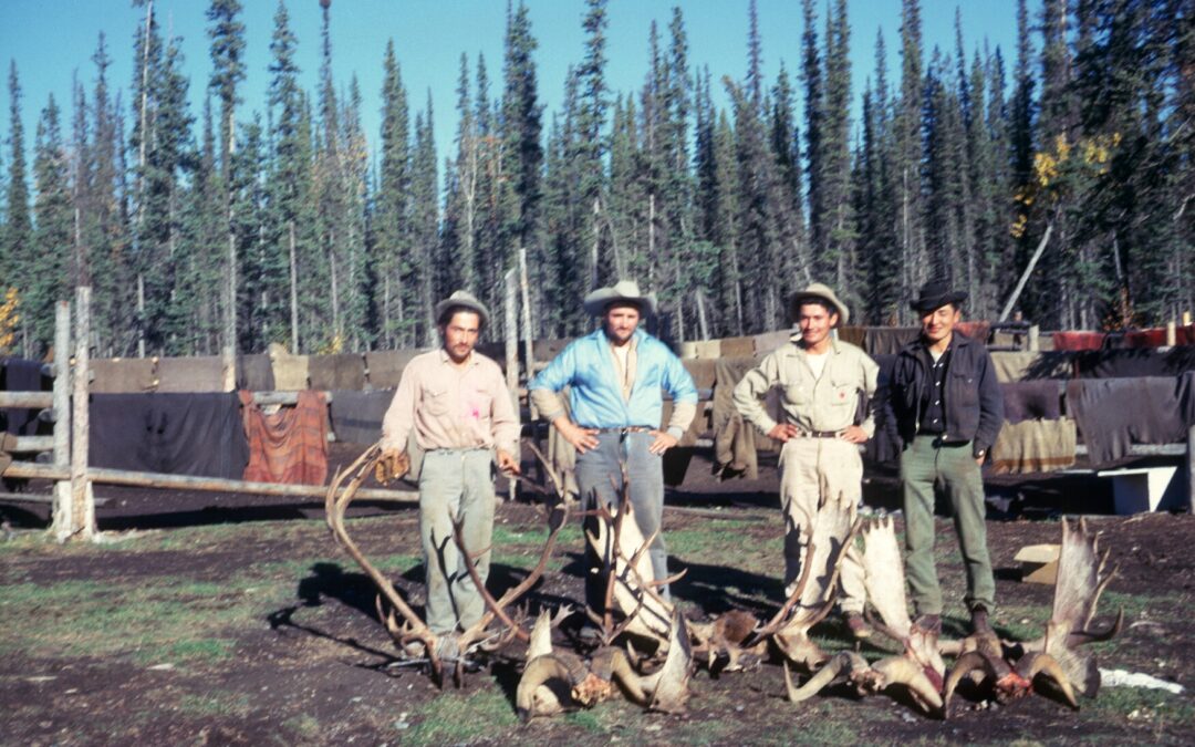 Richard Dickson with crew 1970’s