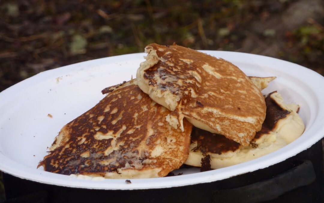 Campfire breakfast